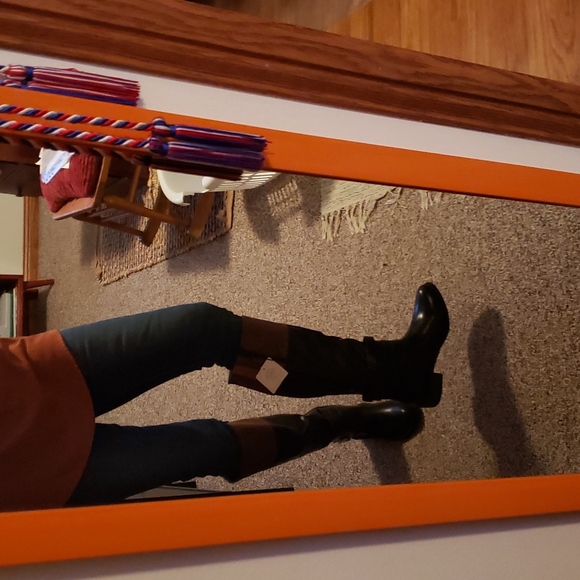 Black/Brown dress boots - Picture 5 of 8